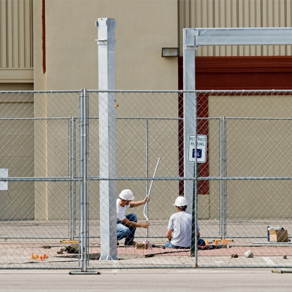 how much time can i lease the temporary fence for my building site or event in Ringoes New Jersey